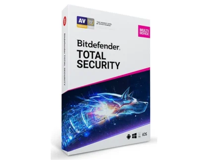Bitdefender Total Security 2024 (5 Συσκευές -1 Έτος)