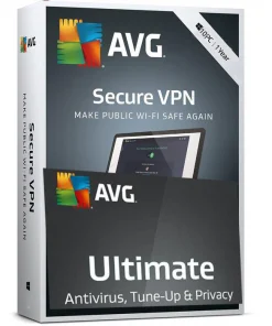 AVG Ultimate 2021 – Unlimited Devices + VPN (10 devices) 1 Year