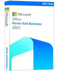 Microsoft Office Home Business 2021 Retail MAC only – BINDS to MS account
