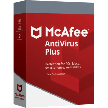 McAfee Antivirus Plus 2024 – 1 Device 1 Year - Ηλεκτρονική Άδεια (ESD)