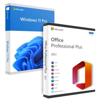 Windows 11 Professional - Retail & Microsoft Office Professional Plus 2021
