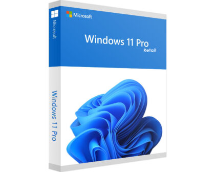 Windows 11 Professional Retail (Upgradable – Αναβάθμιση από Home και άλλες εκδόσεις χωρίς την απαίτηση Format)