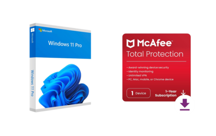 Windows 11 Professional Retail & McAfee Total Protection