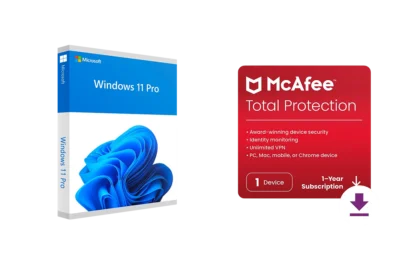Windows 11 Professional Retail & McAfee Total Protection